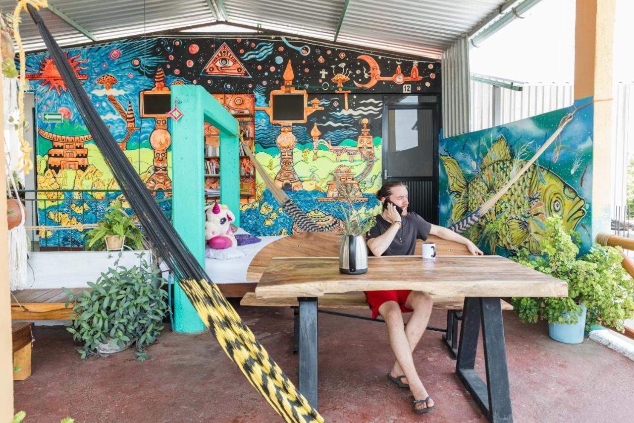 Residencia Artistica Hostel Puerto Escondido  Εξωτερικό φωτογραφία